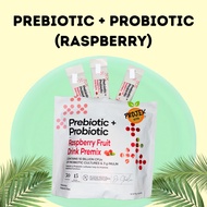 Shaklee PREBIOTIC + PROBIOTIC Raspberry Fruit Drink Premix | Prebiotik Probiotik Trial Set Full Set
