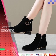 dts boots fashion wanita gaya korea musim dingin 2023