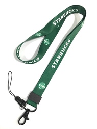 STB G สายคล้องคอ สายคล้องบัตร ห้อยโทรศัพท์ ลาย สตาบัก STB G น่ารัก มีก้ามปู มีห่วงเล็ก ถอดได้ ขนาดกว