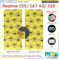 Realme C55/ Realme C67 4G/ Realme C65 nano screen protector, transparent, matte, eye protection, ant