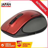Buffalo BUFFALO Bluetooth BlueLED Premium Fit Mouse S Size Red BSMBB505SRD