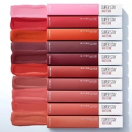01 Maybelline Super Stay Lip ลิปสติก เนื้อแมท ลิป ติดทนนาน