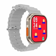 สมาร์ทวอทช์ ใหม่ล่าสุด สำหรับผู้ชายและผู้หญิง นาฬิกาสปอร์ต หน้าจอสัมผัส HD 2.01" รับสายและออก เพลงบล