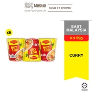 [East Malaysia] MAGGI Hot Cup Curry 58g x 6s (Halal)
