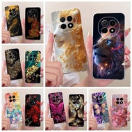 For Oppo F29 Pro 5G Case CPH2705 Cute Lion Fashion Painted Cover Soft Silicone Phone Case For Oppo F