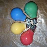 15w Chiyoda Color Bulb Colorful Light/ Pin Type B22 Glass Bulb/