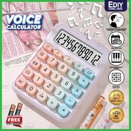 【PREMIUM】Portable Electronic Calculator LCD Display Scientific Casio Canon Student Office Stationery