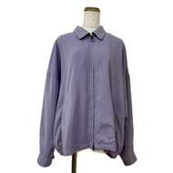 INHERIT Jacket Blouson Zip purple Direct from Japan Secondhand