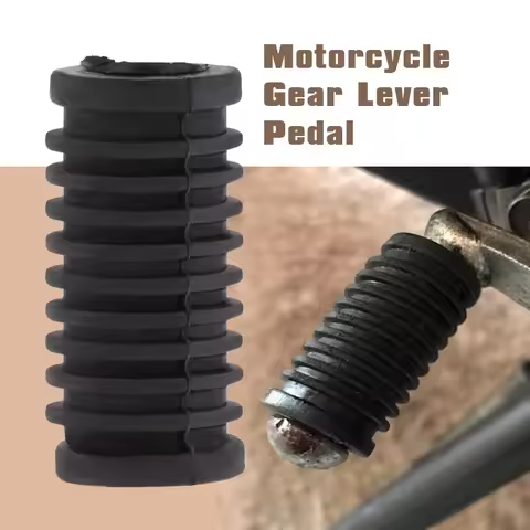 35mm Universal Motorcycle Gear Shift Lever Pedal Foot Pad Rubber Cover For Yamaha YZF R1 R6 R6S For 