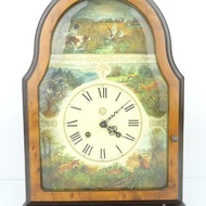 Antique Vintage German Mantel Clock Black Forest Shelf Bracket (Junghans era)