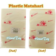 Matahari Transparent plastic bag / plastik beg / plastik bungkus 5x8 6x9