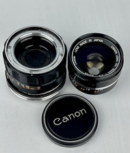 CANON LENS EX 35MM.F3.5 MODIFIED M39 MOUNT