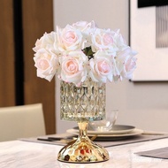 Crystal Glass Decorative Vase Home Candy Box Crystal Glass Countertop Vase 17EM U0VT UKG9 JLZZ HKIN 