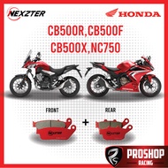 ผ้าเบรค Nexzter สำหรับ CB500RCB500FCB500XNC750