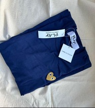 (全新現貨）Comme des Garcons CDG PLAY 藍色金心 / 女裝Tee / 川久保玲 （日本製造）特價$600100% NEW + 100% Real (連吊牌）Color: 藍色