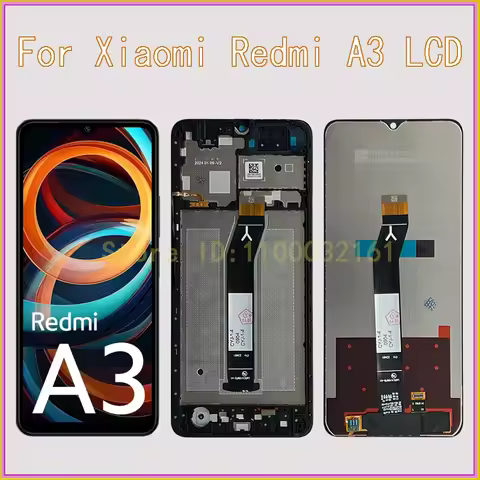 6.71" For Redmi A3 LCD Screen 23129RN51X Display For Redmi A3 Display 23129RN51X Assembly Digitizer 