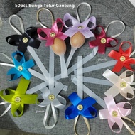 50pcs Bunga Telur Gantung Manik / Egg Flower / Wedding Fower / Bunga Telor