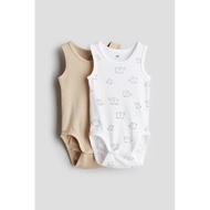 Set of 2 bodies Sleeveless For HM baby size 4m to 18m H&M auth