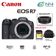 Canon EOS R7 / Canon R7 Mirrorless Camera (FREE Canon Mount Adapter EF-EOS R)