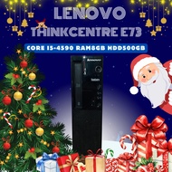 LENOVO THINKCENTRE E73 I5-4590S | RAM 8GB HDD 500GB SECOND HAND With 1 AC Cable