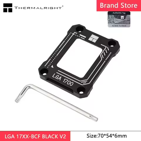 Thermalright LGA1700-BCF Black V2 CPU Anti-Bend Fixer Intel 13th Gen Anti-Bend Fixture with Correcti