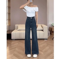 Aversion Micro-Leg Pants - High Waist Loose Fit Jeans Style | Trendy Women's Pant