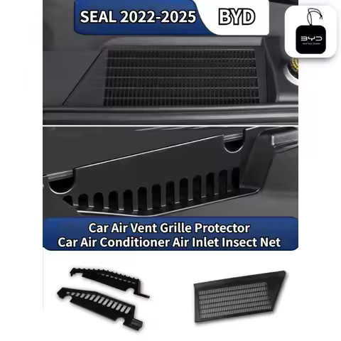 BYD SEAL EV Car Air Vent Grille Protector Car Air Conditioner Air Inlet Insect Net for BYD SEAL 2022