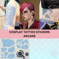 DOUHUA.INKS Arcane Premium Waterproof Cosplay Temporary Tattoo Stickers