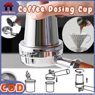 Coffee Dosing Cup 304 Stainless Steel Espresso Coffee Cup Coffee Portable Filter Barista Tool