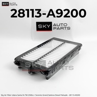 Sky Air Filter Santa Fe TM 2500cc / Sorento Grand Sedona Diesel Palisade - 28113-A9200
