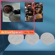 [🅽🅴🆆 ᶦⁿ ᵐᵅʸ}  51/54/58mm Reusable Metal Coffee Filter Screen Puck Screen for Espresso Machine❀