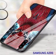 Softcase Glass Kaca Samsung A20s - J14 - Casing Hp Samsung A20s - Casing Hp