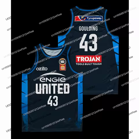 25/26 New Melbourne United Home Basketball Jersey Australian Adult Basketball Sports Vest Kids Baske