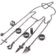 Gelang Pesona Anime HXH Kurapika - Gelang Cincin Lima Jari Anime HXH Cosplay Untuk Wanita Lelaki - B