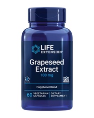 Grapeseed Extract 100 mg – Antioxidant Plant Extracts with Vitamin C, Calcium, Grape Seed Extract, T