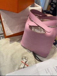 Hermes Picotin 18 錦葵紫銀扣