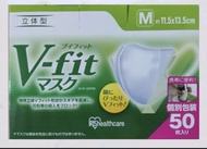 (夏天超透氣 涼感 冷感）包郵 日本牌子 iris health care 立體 口罩 vfit v fit 非 便利妥 banitore savewo save wo 救世  protector t