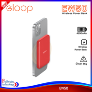 Eloop รุ่น EW50 MagSafe Wireless PowerBank ความจุแบตเตอรี่ 4200mAh ชาร์จไร้สายระบบแม่เหล็ก MagSafe ส