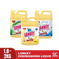 Lonkey Dishwashing Liquid with Pump Assorted 1.8L