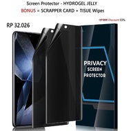 [ Hansvano ] Hydrogel Anti SPY Privacy MOTO Edge 70 60 Fusion / 60 Pro Signature/ G45 G06 G86 G57 G6