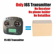 สีดำ FS I6S Flysky 10CH 24G RC โดรนเครื่องส่งสัญญาณรีโมทคอนโทรลความงามและสุขภาพเครื่องมือเครื่องมืออ