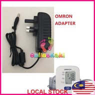 AC-DC power supply 6V 500mA 1A Adapter for Omron HEM-7121 HEM-7120 M2 Basic Blood Pressure Monitor