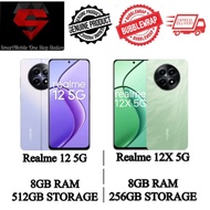 [DEMO SET] REALME 12 5G 8GB RAM + 512GB STORAGE | REALME 12X 5G 8GB RAM + 256GB STORAGE (FULL SET BO