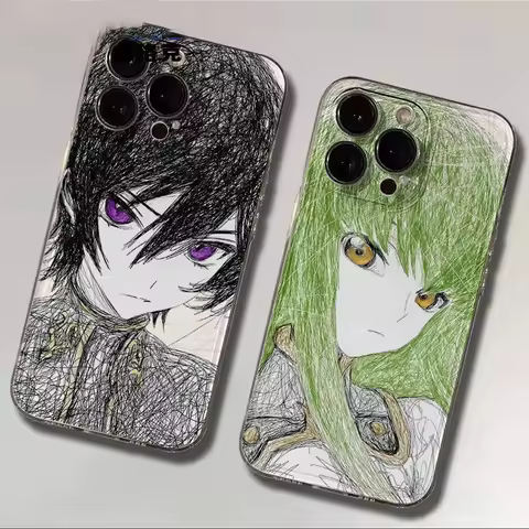 luxury comic Code Geass Phone Case for Oppo A5x A3 A60 A79 A98 A78 A58 A38 A18 A57 A76 A17 A74 A94 A