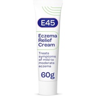 E45 Eczema Relief Cream 60g – To Treat Symptoms of Eczema – Reduces itching and redness – Emollient 