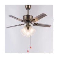 EILON โคมไฟพัดลมเพดานคลาสสิค ZW-0001/4P-3 สีขาว