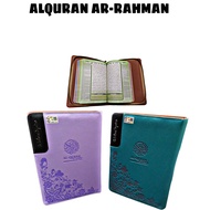 alquran AR RAHMAN tajwid berwarna dan terjemahan size a5