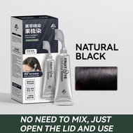 Fruit Dye Cream Hair Dye Repair Dye Plant Hair Dye Hair Cream Dye White Black Cover Maternity H6o2
