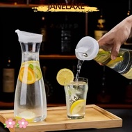 JANELAXE932JN Juice Bottle, Heat-resistant Transparent Water Bottle,  Large Capacity Plastic Coffee 
