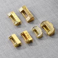 7 Mini Antique Small Locks Chinese Style Distressed Box Padlocks Retro Copper Locks Old-fashioned An